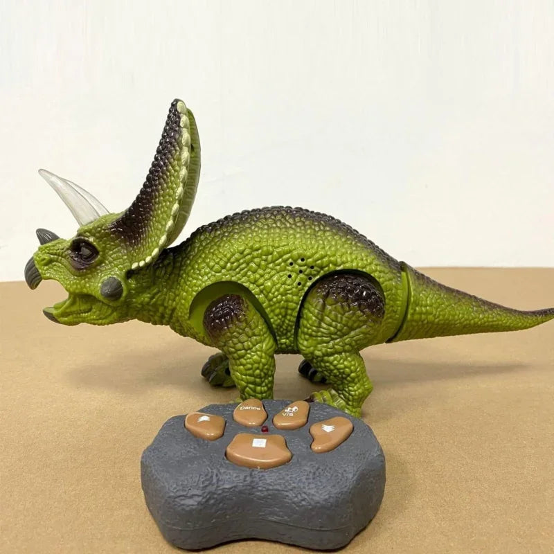 WOOPIE Dinozaur Zdalnie Sterowany RC Robot Triceratops - zabawki-dla-dziewczynki