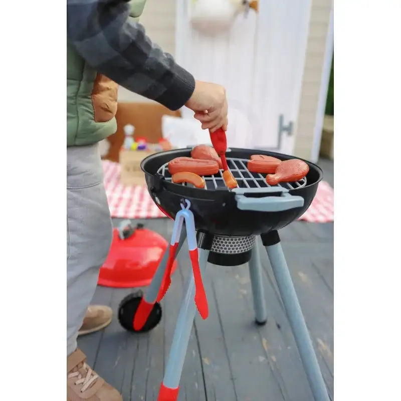 Zabawkowy grill WOOPIE dla dzieci kreatywna zabawa w gotowanie - zabawki-dla-dziewczynki