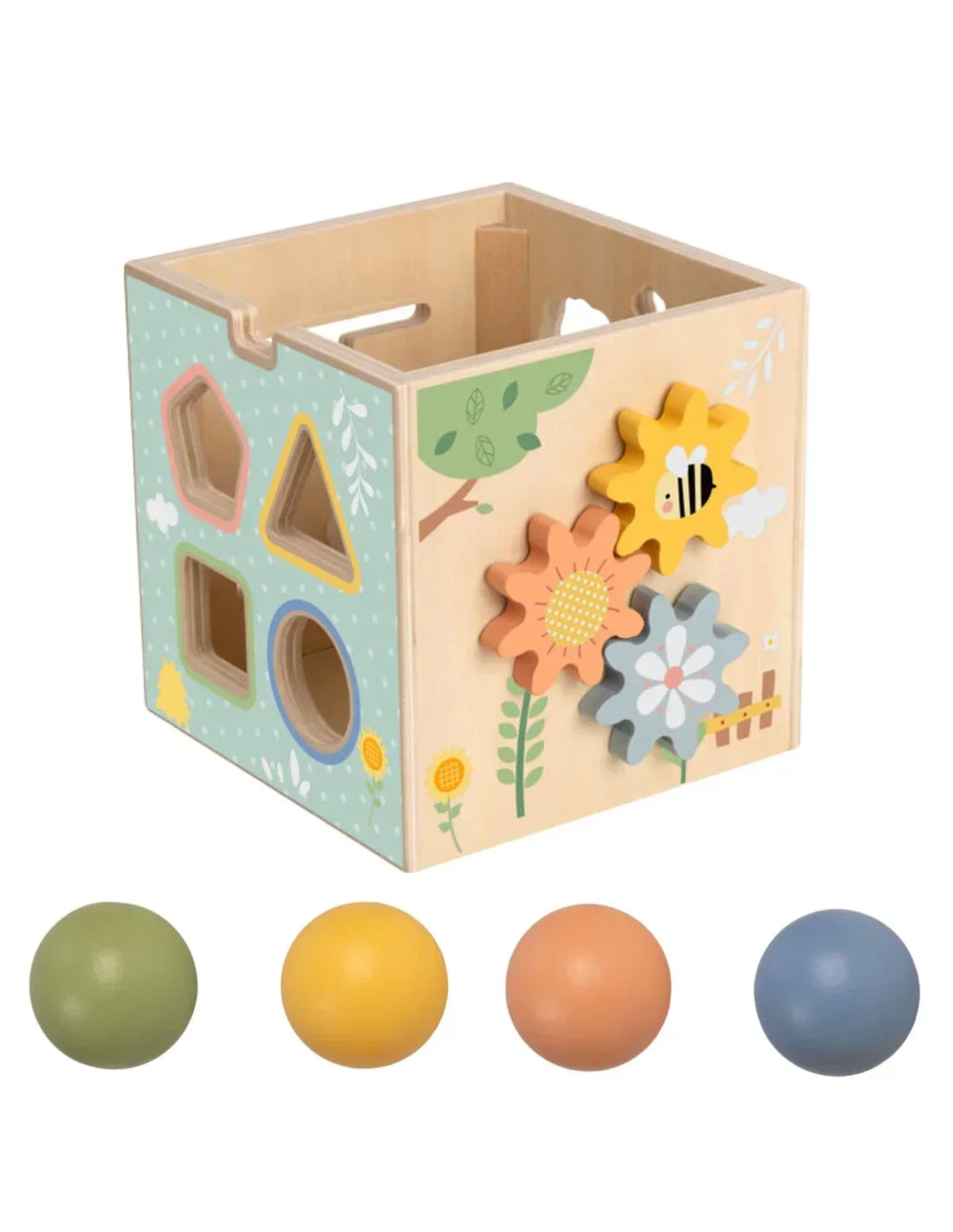TOOKY TOY kostka edukacyjna 5w1 rozwijająca motorykę dziecka