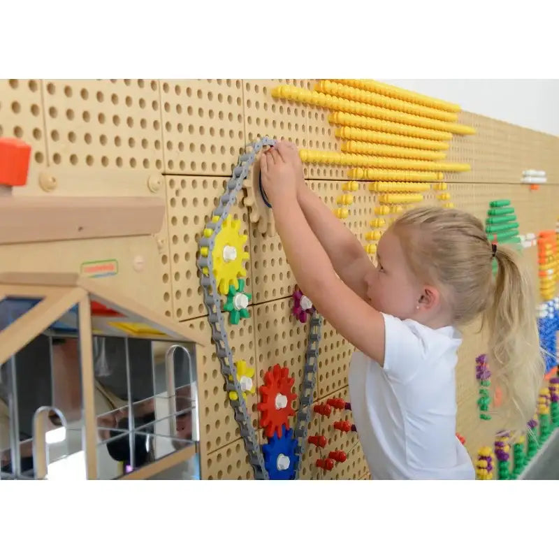 MASTERKIDZ zestaw 352 elementy kołeczki śrubki narzędzia edukacyjny - zabawki-dla-dziewczynki