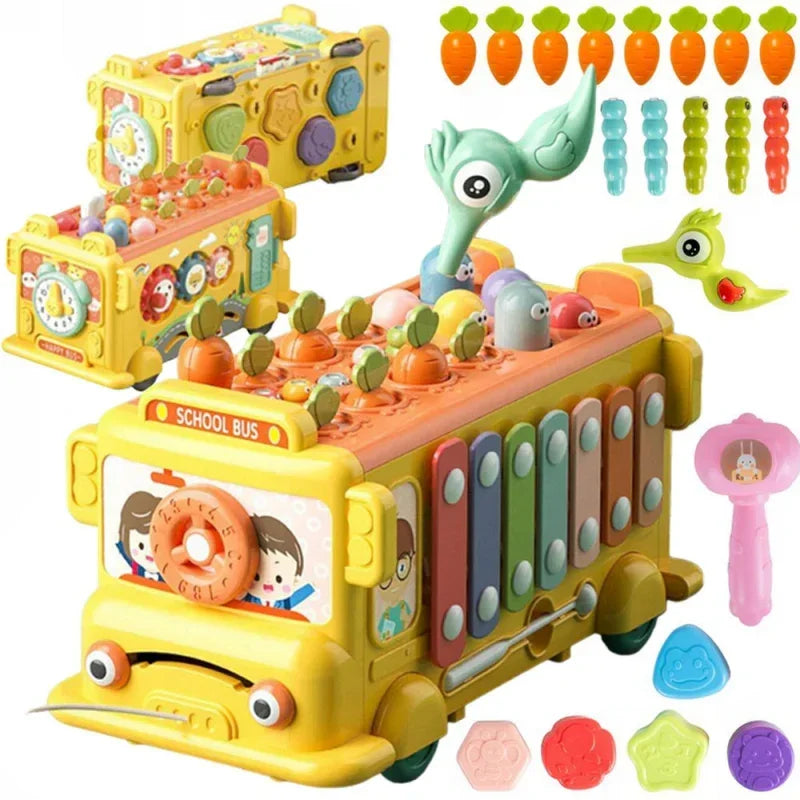 WOOPIE BABY Interaktywny autobus edukacyjny 6w1 dla dzieci powyżej 18 miesięcy - zabawki-dla-dziewczynki