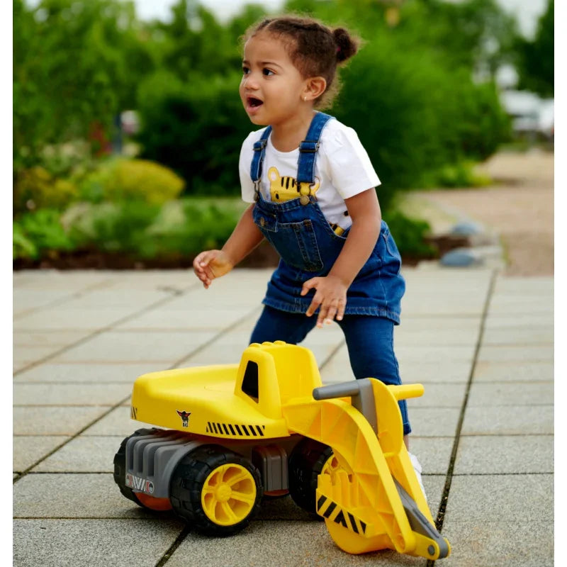 BIG Jeździk Koparka kreatywna zabawa - zabawki-dla-dziewczynki