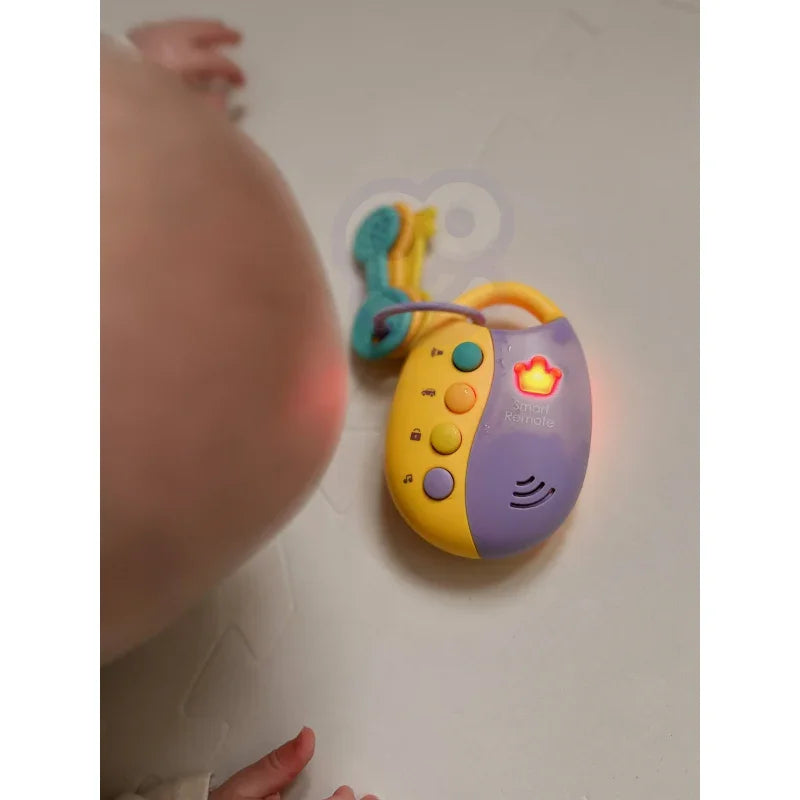 WOOPIE BABY Interaktywne Kluczki Samochodowe z Pilotem Gryzak 2w1 - zabawki-dla-dziewczynki