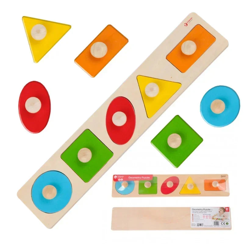 CLASSIC WORLD układanka MONTESSORI nauka kształtów figur kolorów -  zabawki-dla-dziewczynki
