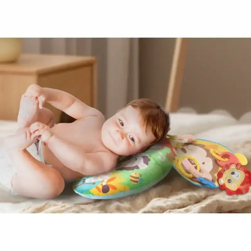 WOOPIE BABY poduszka rogal sensoryczna mata edukacyjna - zabawki-dla-dziewczynki