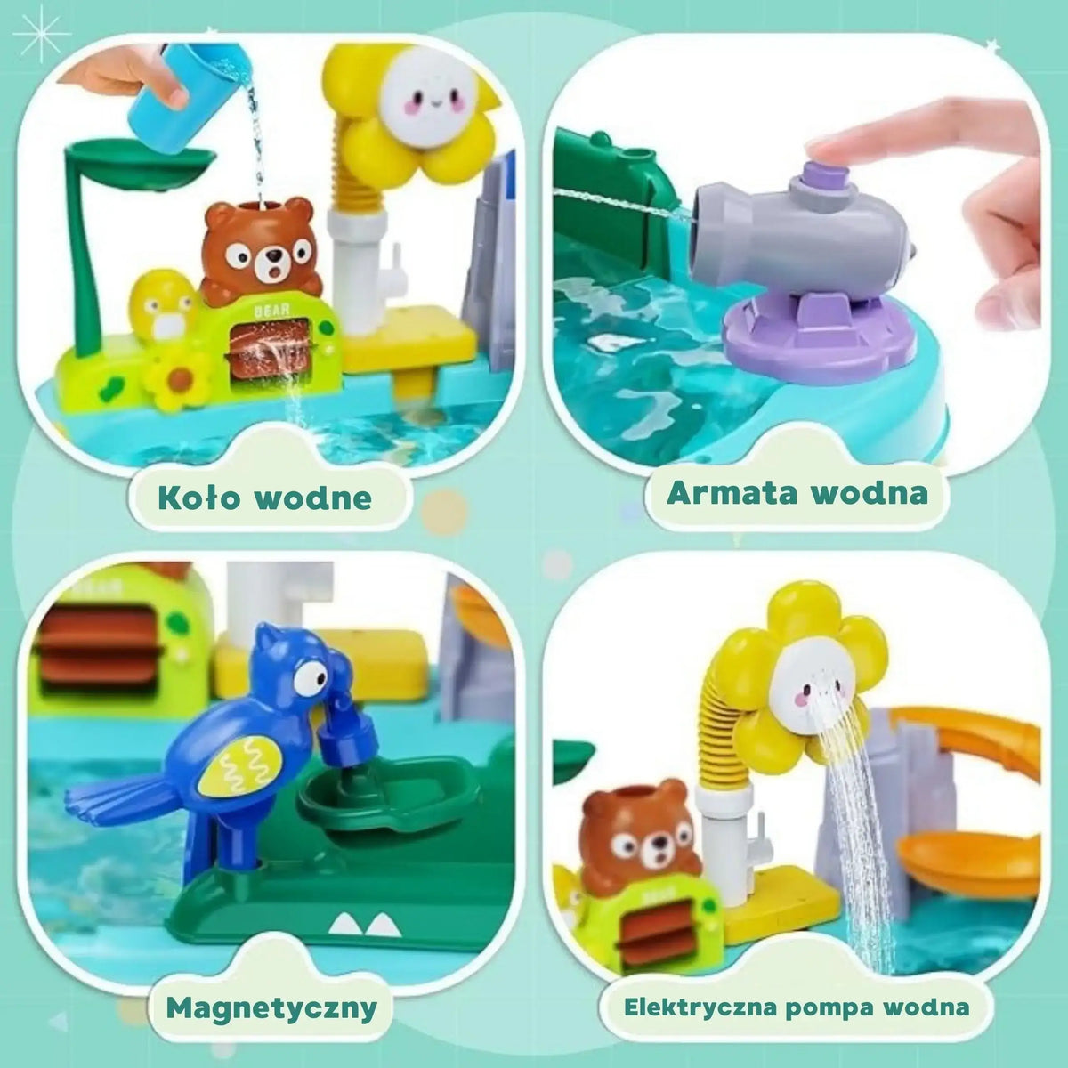 WOOPIE zabawka wodna do kreatywnej zabawy