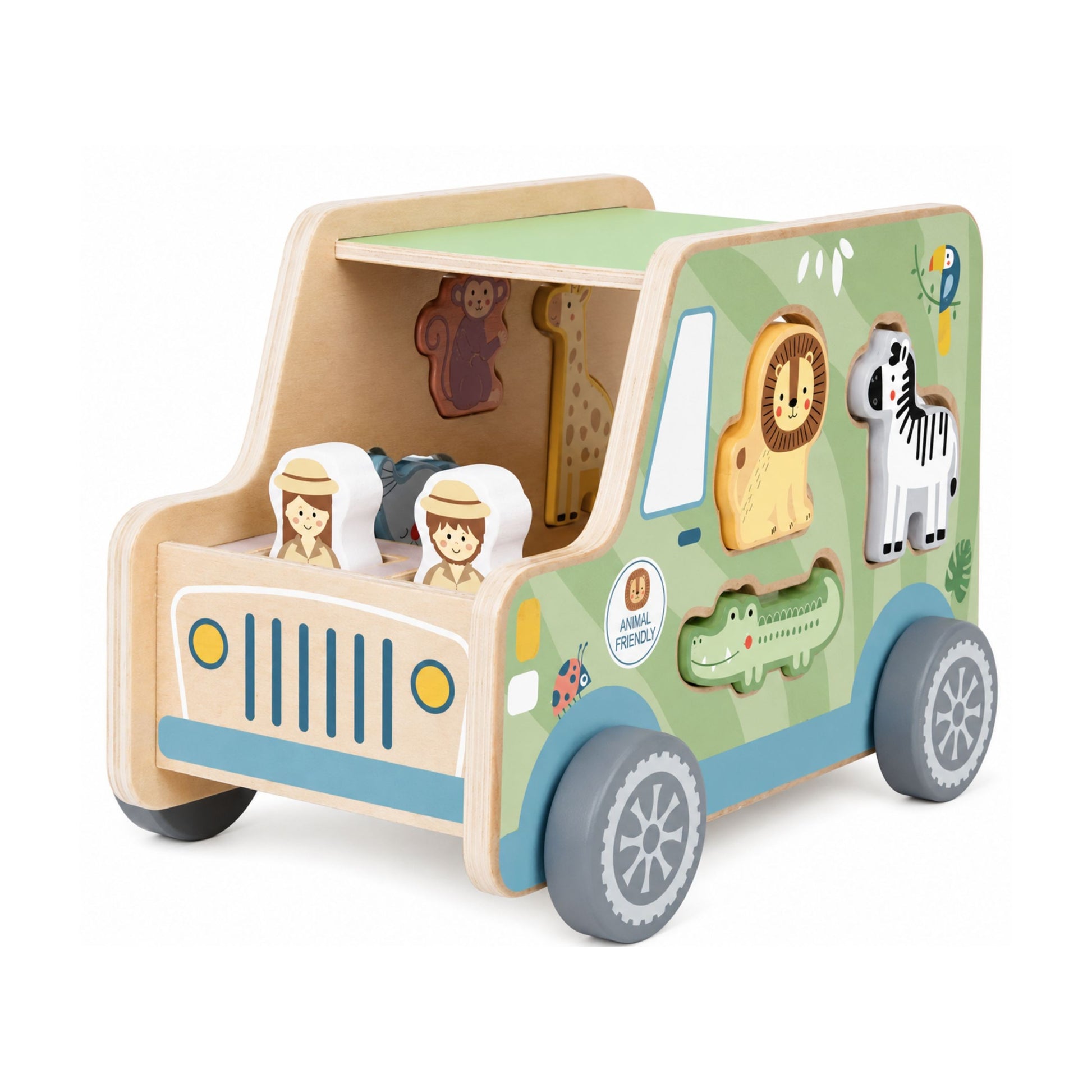 4-TOOKY TOY Samochód Kostka Aktywności Safarii-4