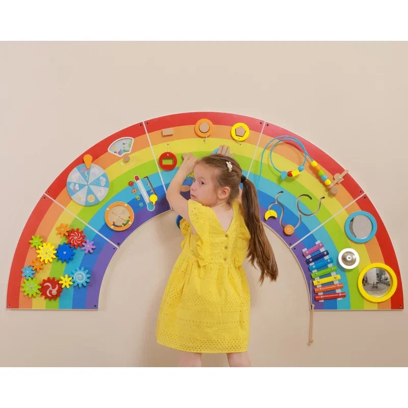 Tablica sensoryczna dla dzieci VIGA EDU - zabawki-dla-dziewczynki