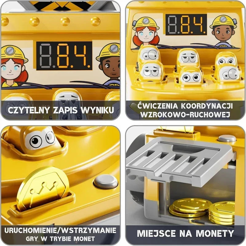 Gra manualna WOOPIE wbijak młotek dla dzieci - zabawki-dla-dziewczynki