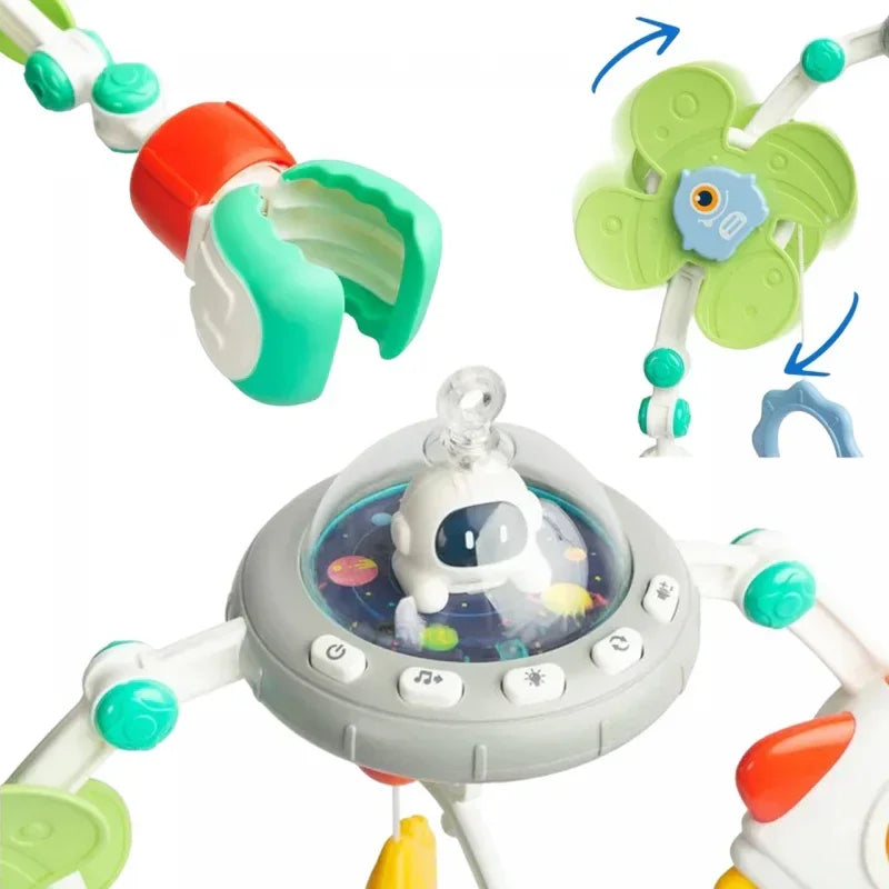 Pałąk łuk WOOPIE BABY Kosmos, zawieszki do wózka i fotelika - zabawki-dla-dziewczynki