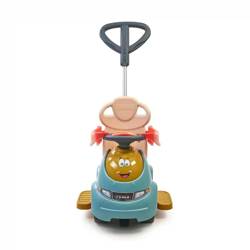 FEBER bujak jeździk pchacz 5w1 edukacyjna zabawka dla dzieci  - zabawki-dla-dziewczynki