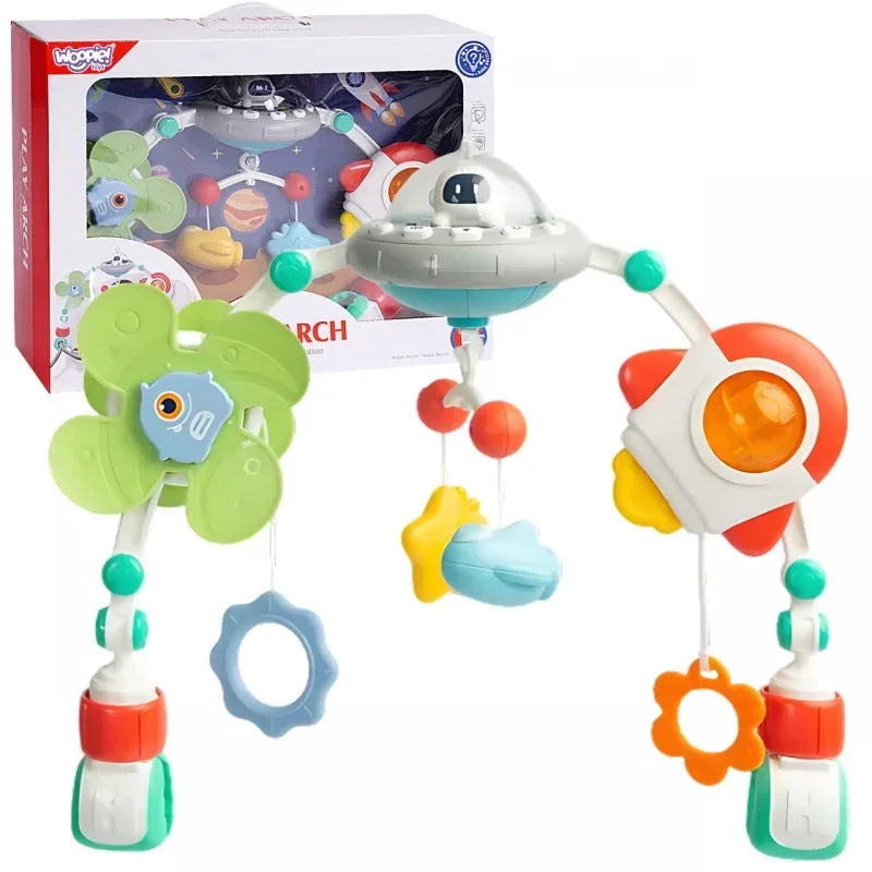 WOOPIE BABY pałąk łuk z zawieszkami Kosmos do łóżeczka - zabawki-dla-dziewczynki