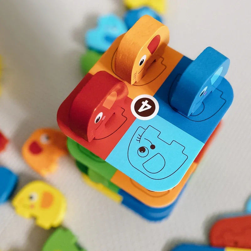 WOOPIE GREEN Słonik na Słoniku Gra Zręcznościowa FSC - zabawki-dla-dziewczynki