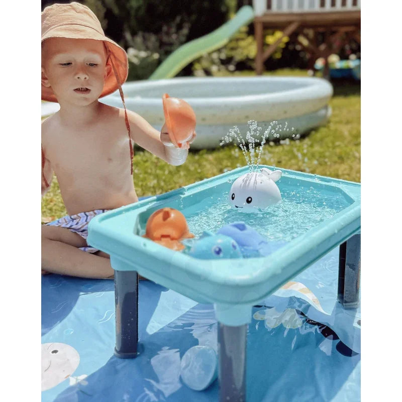 WOOPIE BABY Zabawka do Kąpieli Wieloryb Tryskający Wodą Fontanna LED - zabawki-dla-dziewczynki