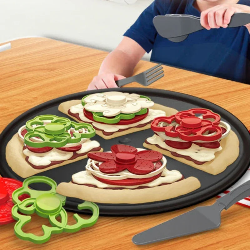 WOOPIE Pizza do krojenia zestaw 30 el zabawa w restaurację - zabawki-dla-dziewczynki