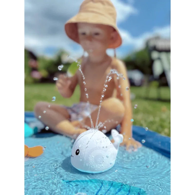 WOOPIE BABY Zabawka do Kąpieli Wieloryb Tryskający Wodą Fontanna LED - zabawki-dla-dziewczynki