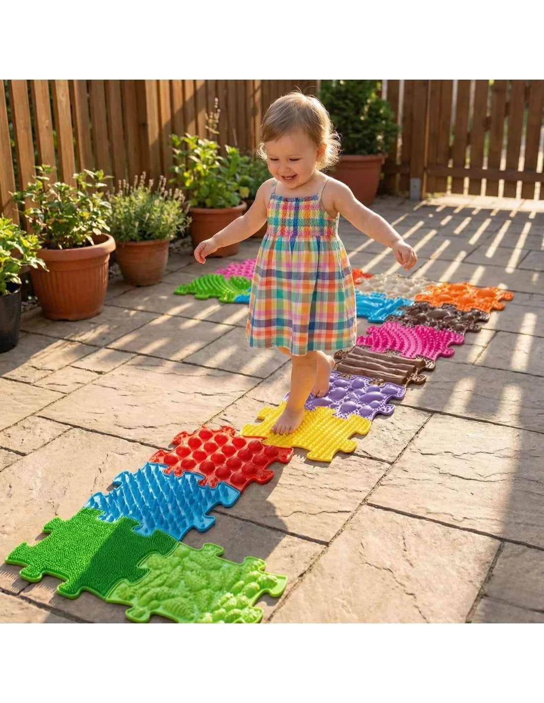 Elementy 3D maty sensorycznej Royal Puzzle dla kreatywnej zabawy dzieci - zabawki-dla-dziewczynki
