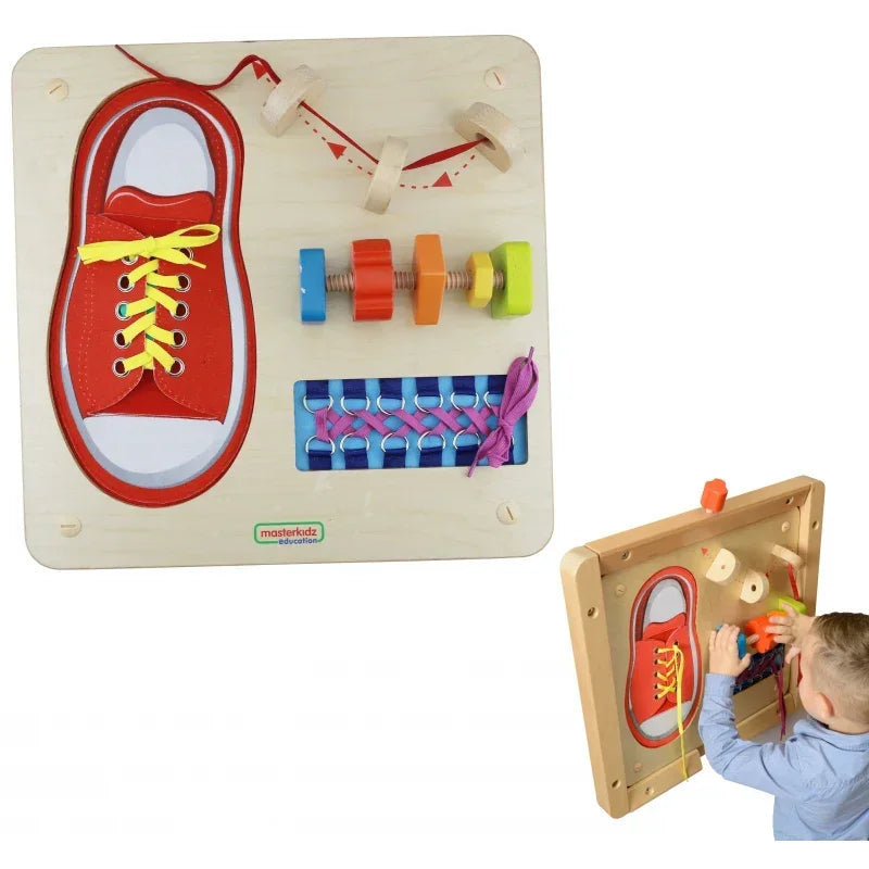 Zręczność manualna dla dzieci – tablica Masterkidz  - zabawki-dla-dziewczynki
