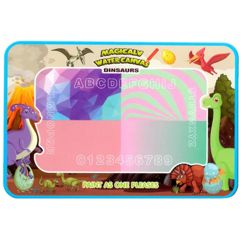 WOOPIE Magiczna Mata Wodna do Malowania XXL Pieczątki Cyferki 100x80 cm - zabawki-dla-dziewczynki