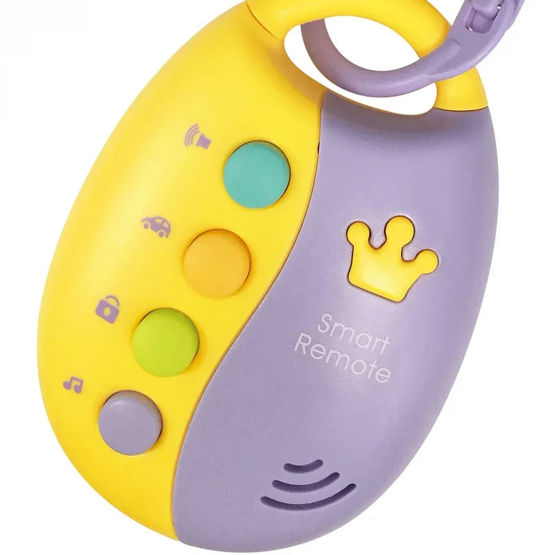 WOOPIE BABY Interaktywne Kluczki Samochodowe z Pilotem Gryzak 2w1 - zabawki-dla-dziewczynki