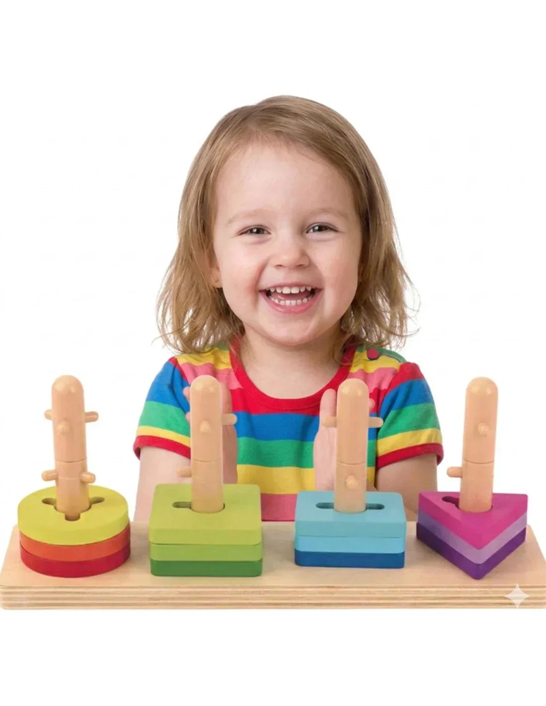 Edukacyjny sorter Montessori TOOKY TOY rozwijający motorykę