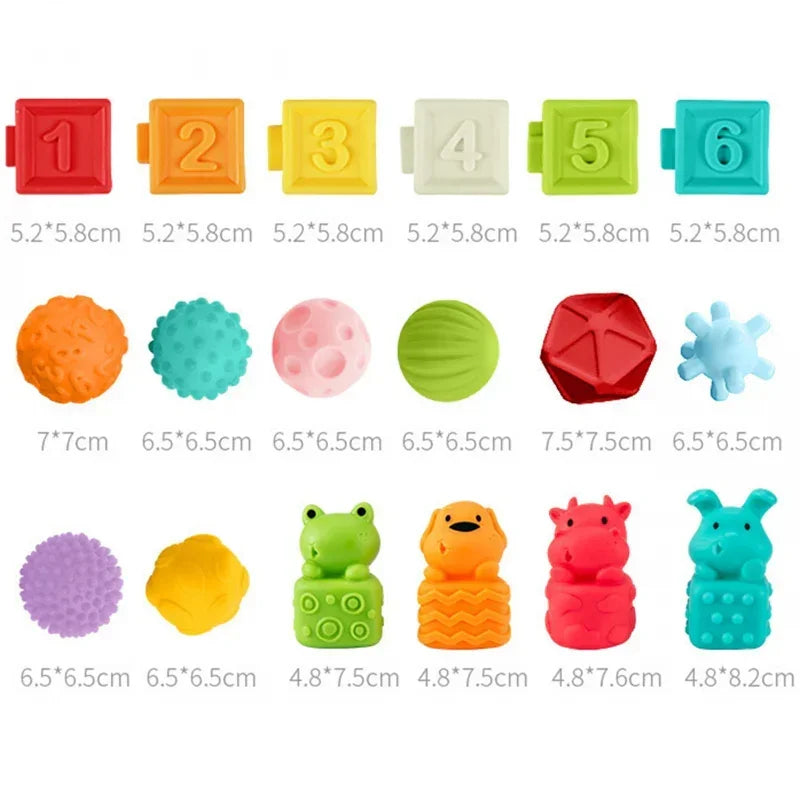 Squeeze puzzle z dźwiękiem dla dzieci WOOPIE Baby 20 el. - zabawki-dla-dziewczynki