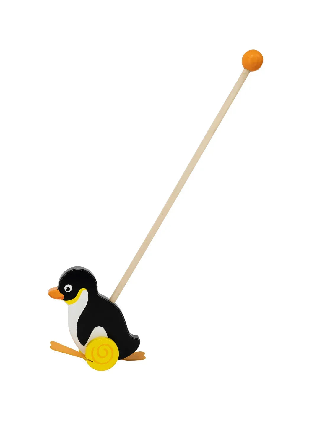 5-Viga Toys Drewniany Pchacz Pingwin-5