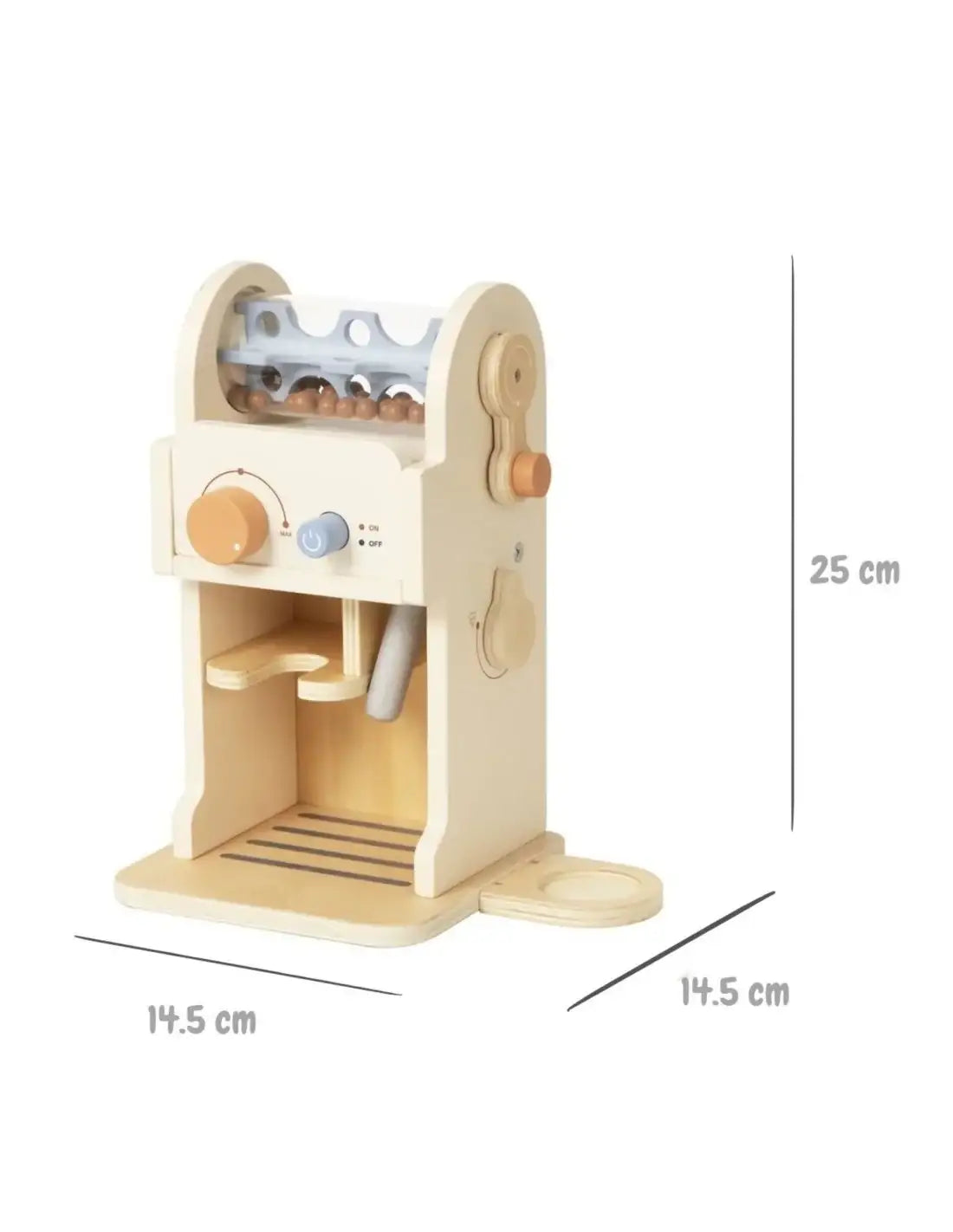 TOOKY TOY zestaw do kawy dla dzieci – ekspres baristy drewniany