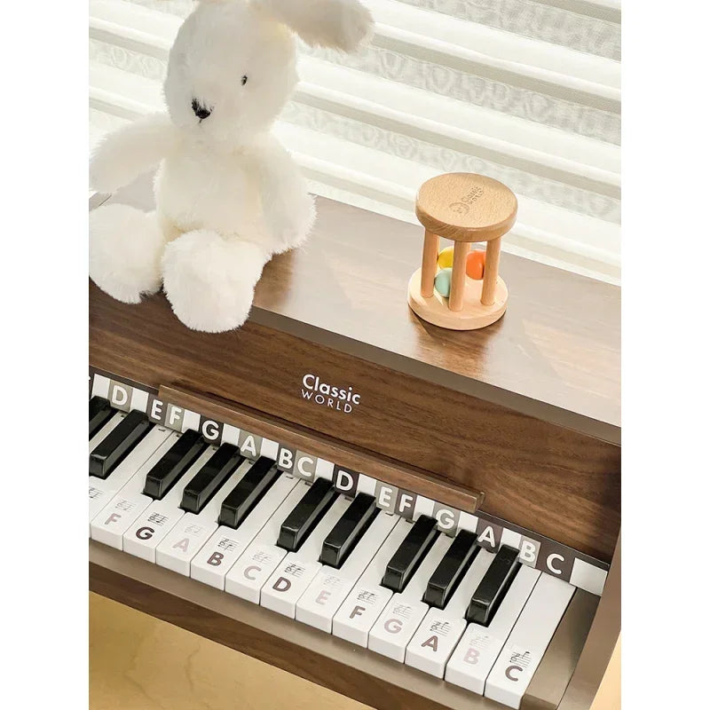 CLASSIC WORLD zabawka muzyczna pianino drewniane klasyczne - zabawki-dla-dziewczynki