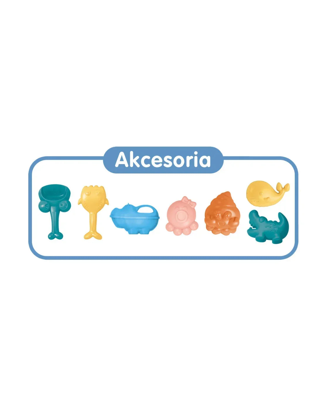 Kolorowe plastikowe akcesoria do zabawy, zabawki dla dziewczynek, kreatywna zabawa  - zabawki-dla-dziewczynki