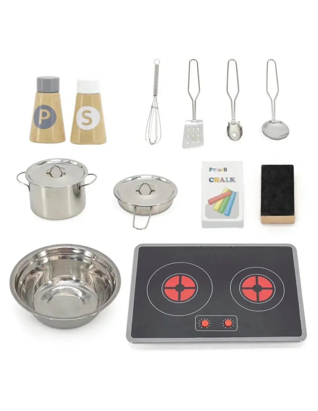 Drewniana kuchnia dla dzieci do kreatywnej zabawy w gotowanie - zabawki-dla-dziewczynki