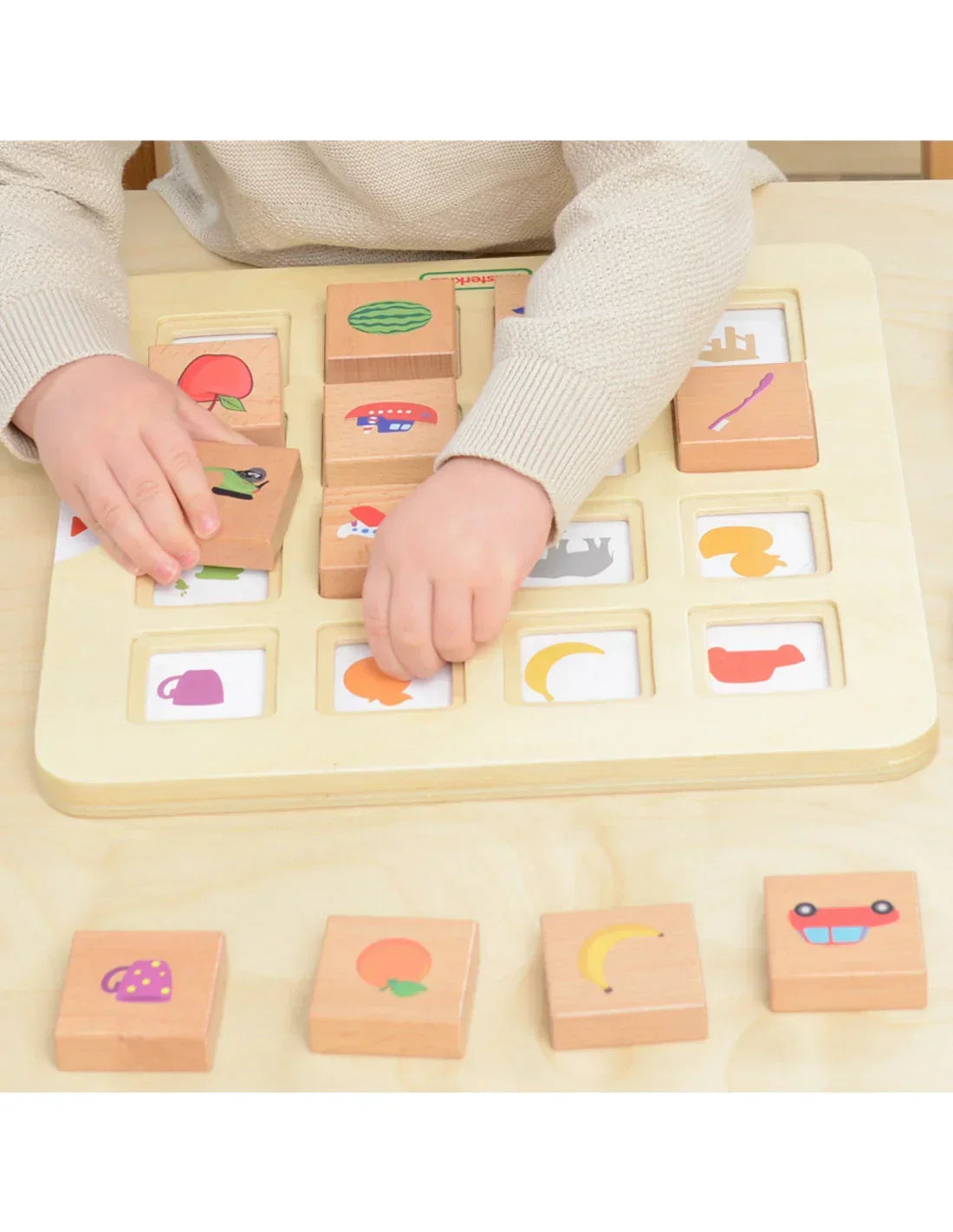 Gra Montessori rozwijająca spostrzegawczość dziecka - zabawki-dla-dziewczynki