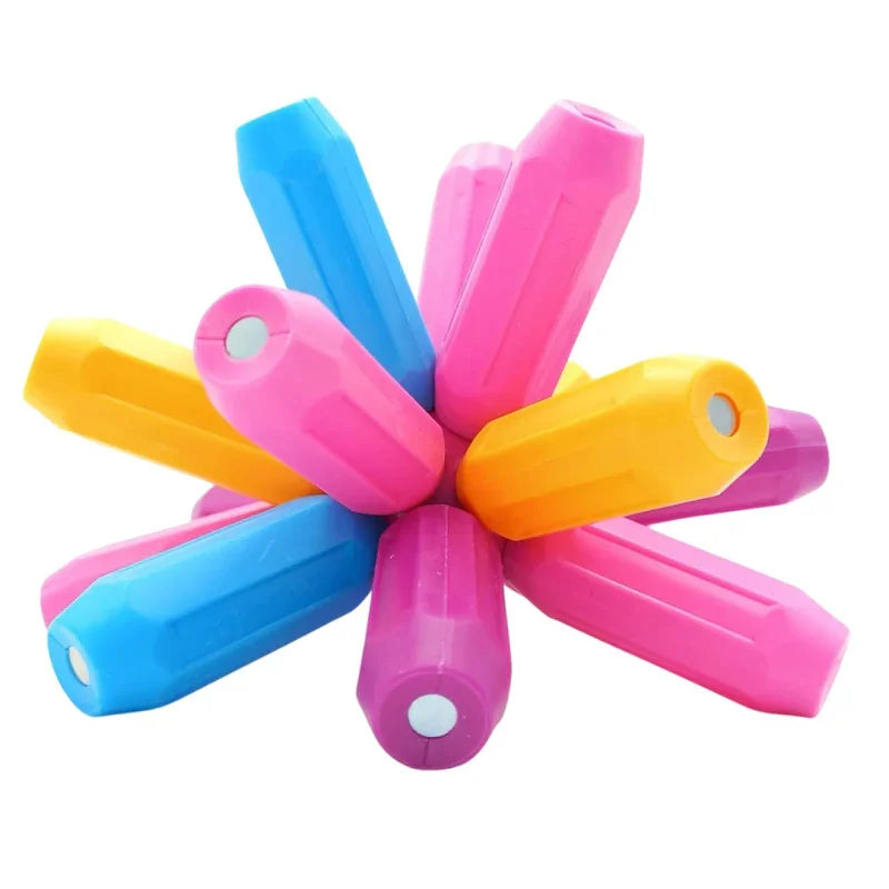 WOOPIE Magnetyczne Klocki Konstrukcyjne Edukacyjne Duże Grube 28 el. - zabawki-dla-dziewczynki