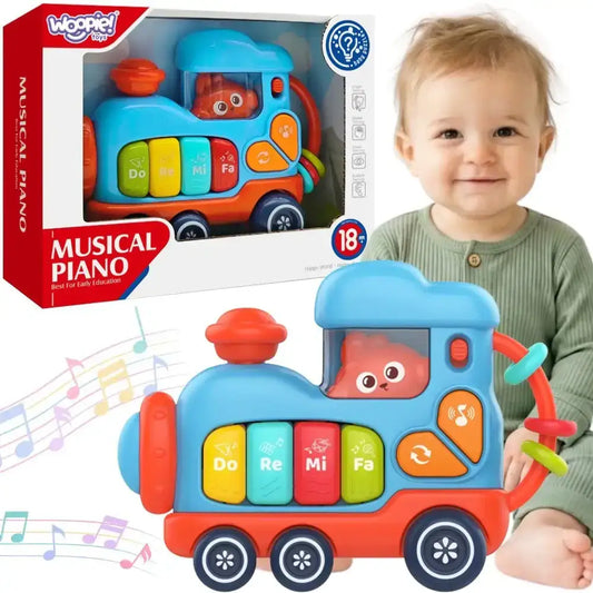 WOOPIE BABY Interaktywne Muzyczne Pianinko Lokomotywa dla dzieci