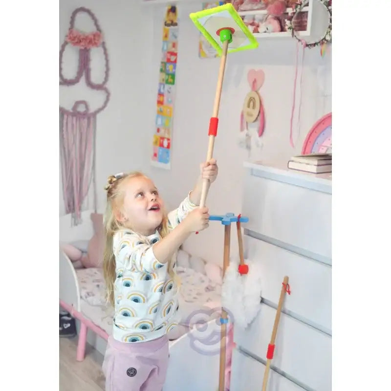 TOOKY TOY zestaw do sprzątania dla dzieci drewniany 6 el. zabawka - zabawki-dla-dziewczynki