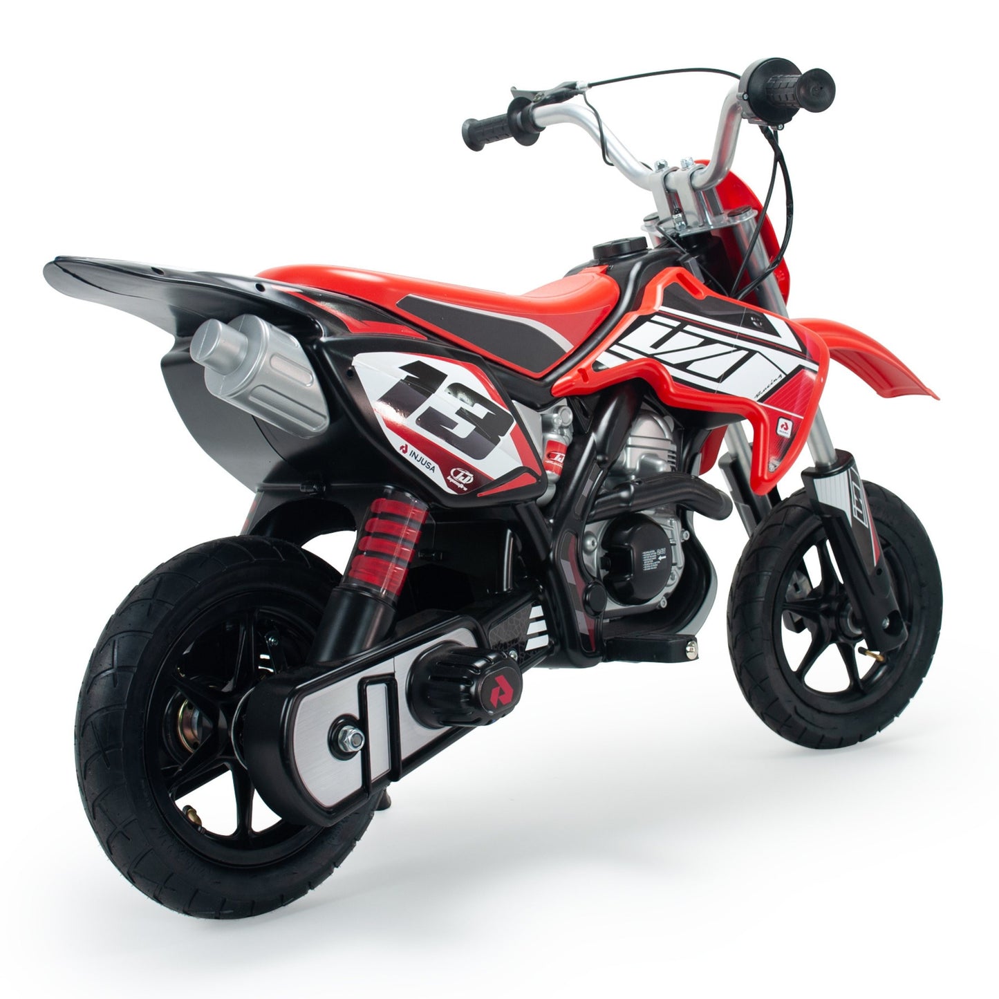 3-INJUSA Motor Cross Czerwony 24V-3