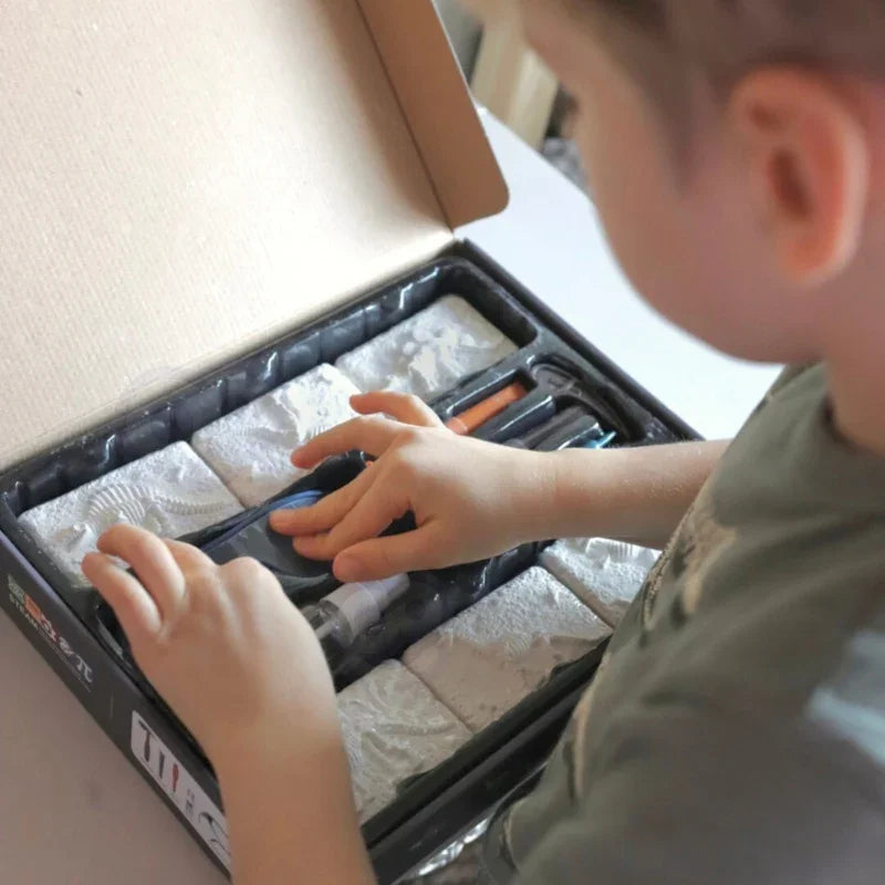 WOOPIE Wykopalisko "Mały Archeolog" 6 Szkieletów Dinozaurów - zabawki-dla-dziewczynki