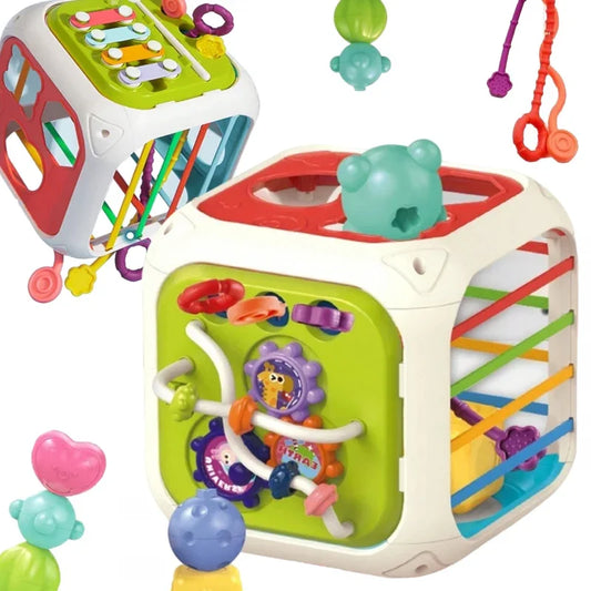 WOOPIE BABY Sensoryczna Edukacyjna Kostka Aktywności - zabawki-dla-dziewczynki