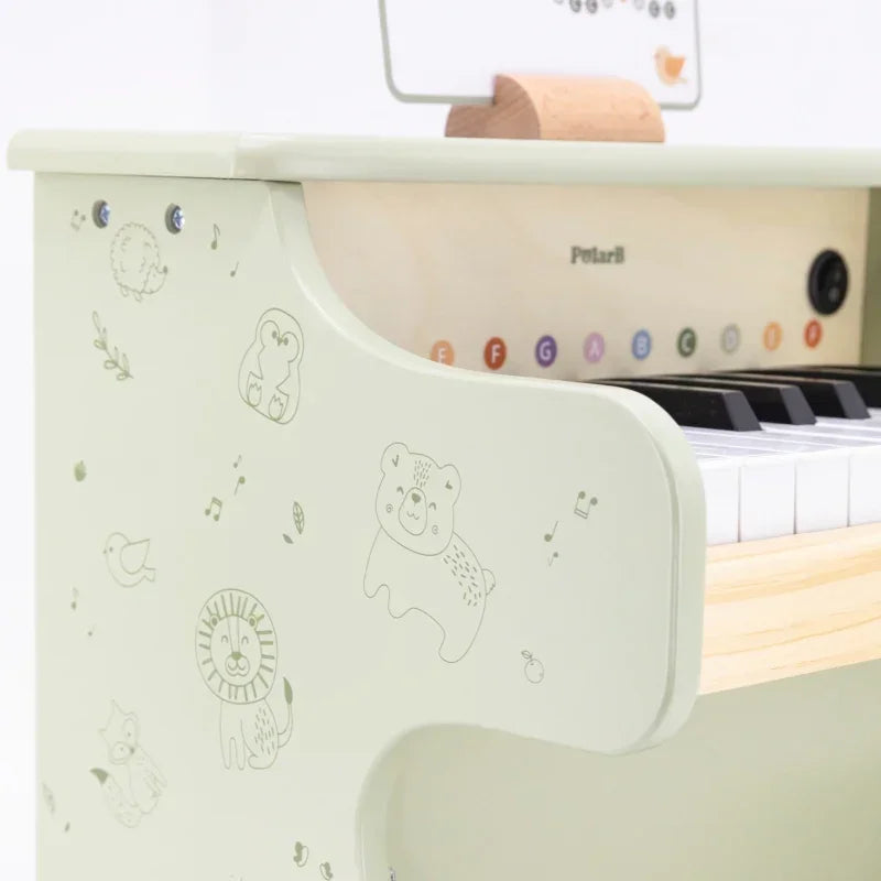 Viga pianino zielone instrument muzyczny dla dzieci - zabawki-dla-dziewczynki