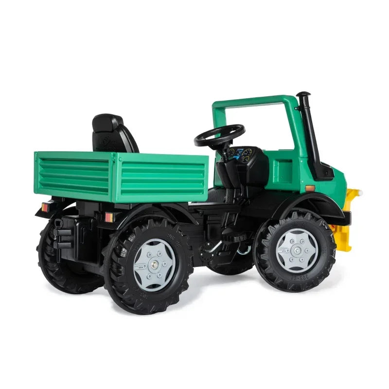 Rolly Toys samochód na pedały wyciągarka Unimog - zabawki-dla-dziewczynki