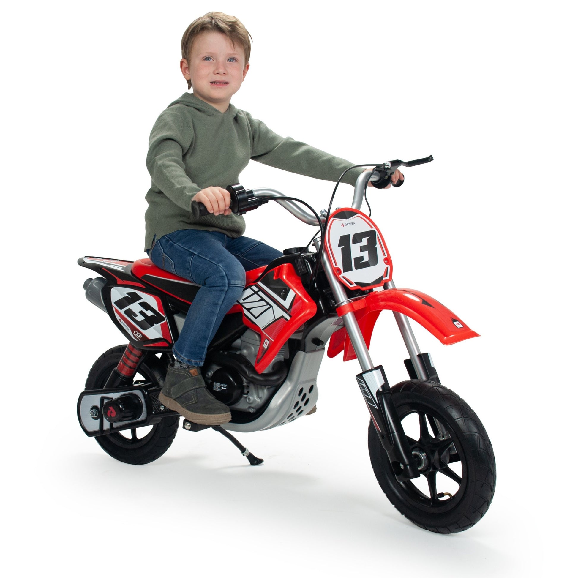 6-INJUSA Motor Cross Czerwony 24V-6