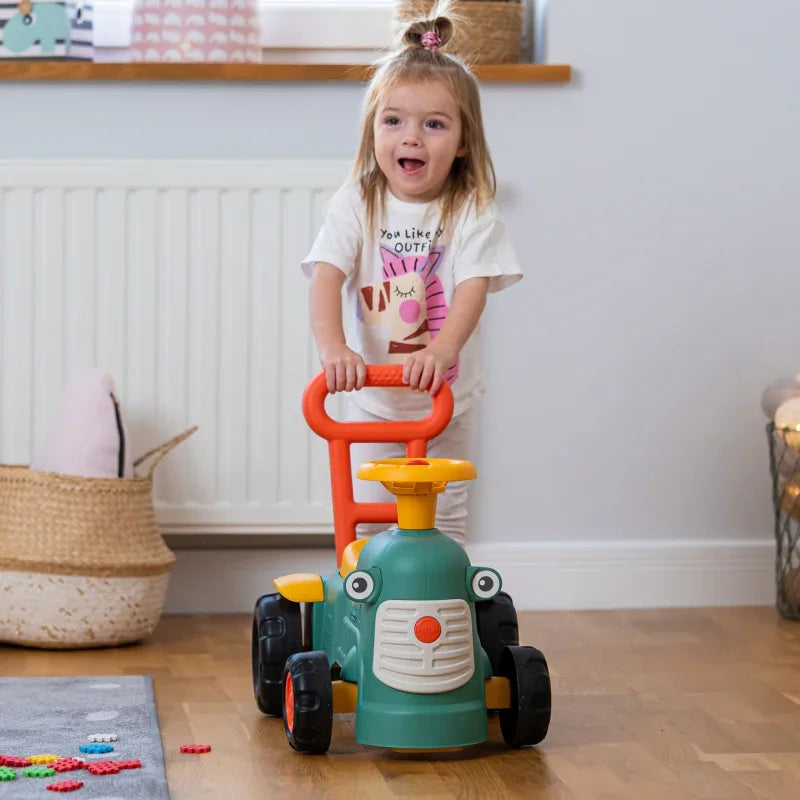 FALK Maurice Jeździk zielony z schowkiem - zabawki-dla-dziewczynki