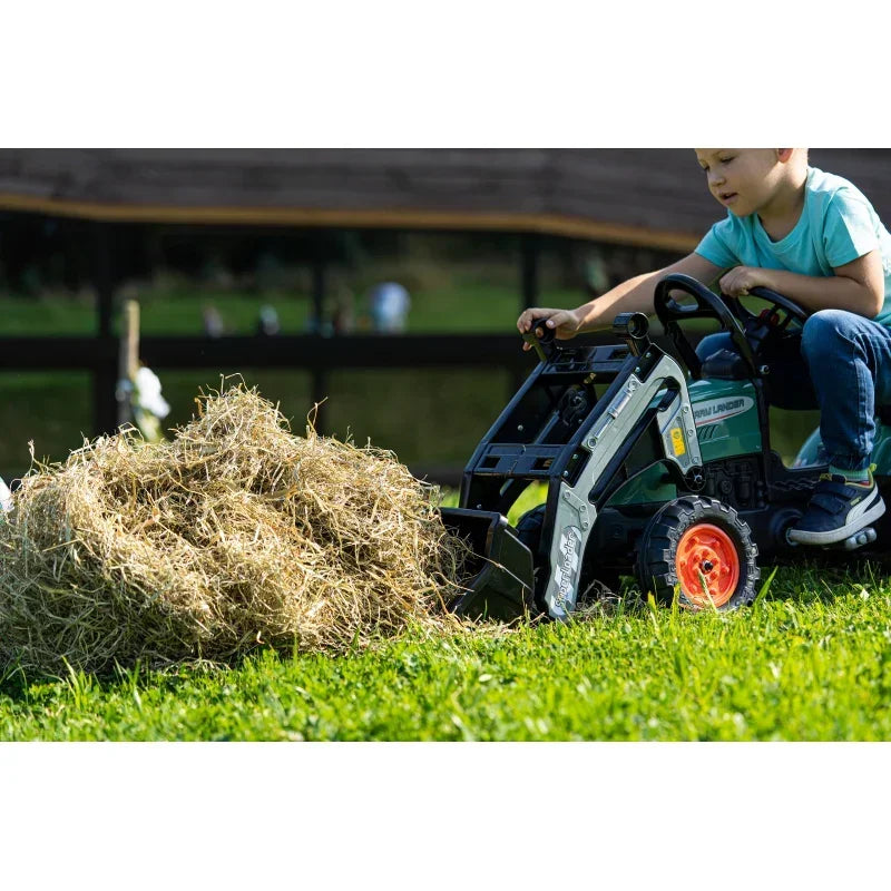 Traktor z funkcją koparki i ładowarki FALK Farm Lander 2–5 lat - zabawki-dla-dziewczynki