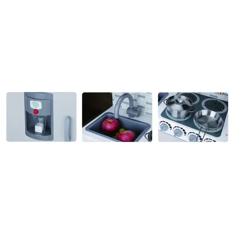 TOOKY TOY nowoczesna kuchnia z akcesoriami dla dzieci - zabawki-dla-dziewczynki