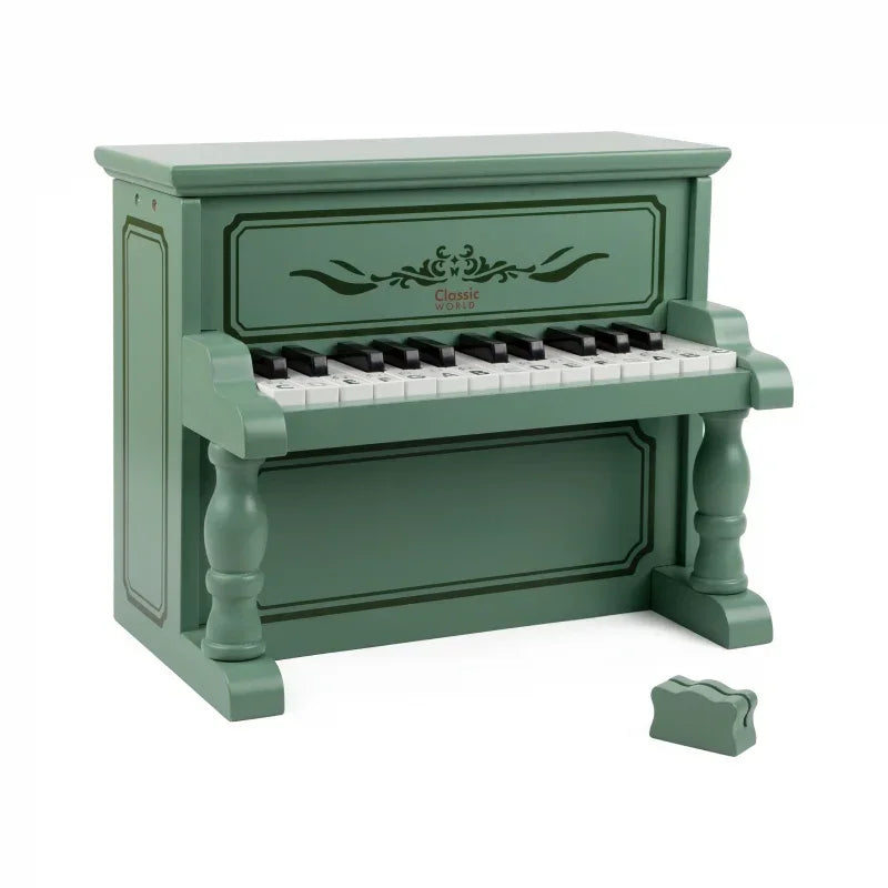 Pianinko drewniane CLASSIC WORLD dla malucha - zabawki-dla-dziewczynki