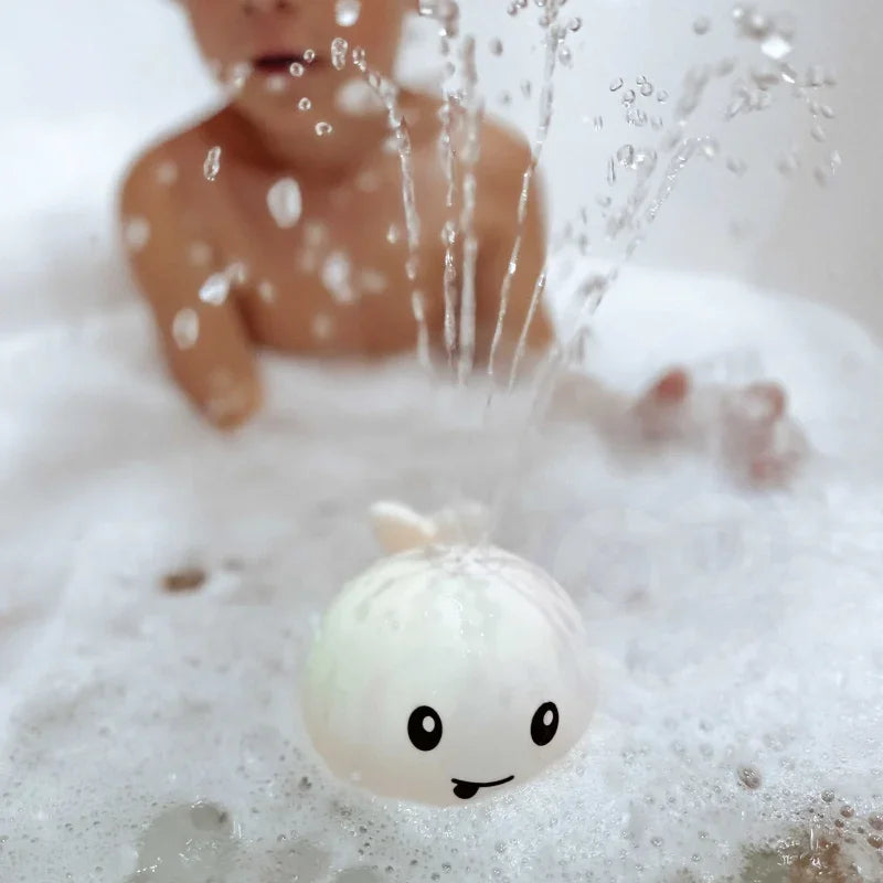 WOOPIE BABY Zabawka do Kąpieli Wieloryb Tryskający Wodą Fontanna LED - zabawki-dla-dziewczynki