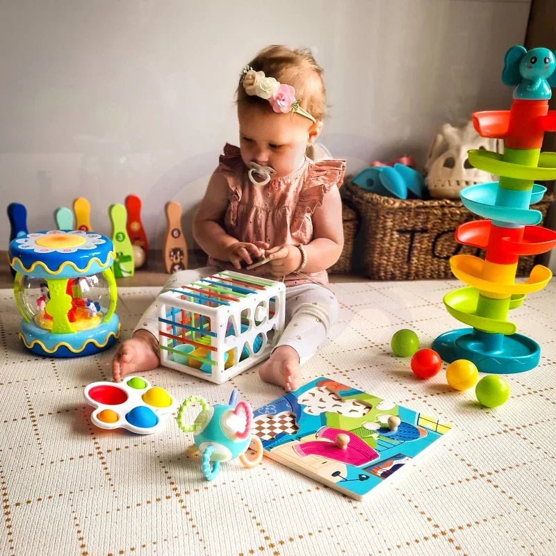 WOOPIE BABY spirala tor kulkowy dla niemowląt - zabawki-dla-dziewczynki