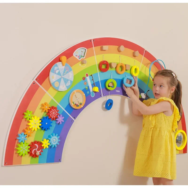 Tablica manipulacyjna VIGA EDU Montessori - zabawki-dla-dziewczynki