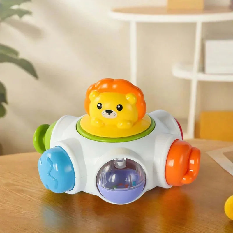 WOOPIE BABY Kosmiczna Rakieta Aktywności - Edukacyjna Kostka Sensoryczna 18m+ - zabawki-dla-dziewczynki