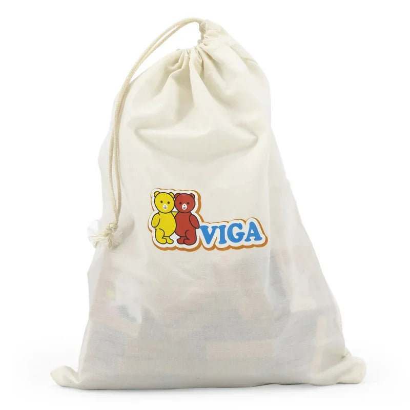 Viga Drewniane Puzzle Magnetyczne Zwierzęta Układanka Certyfikat FSC - zabawki-dla-dziewczynki